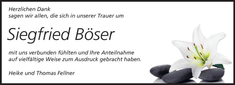  Traueranzeige für Siegfried Böser vom 08.10.2011 aus Echo-Zeitungen (Gesamtausgabe)