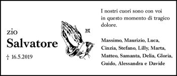 Traueranzeige von Salvatore Blasi von vrm-trauer