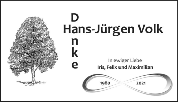 Traueranzeige von Hans-Jürgen Volk von vrm-trauer