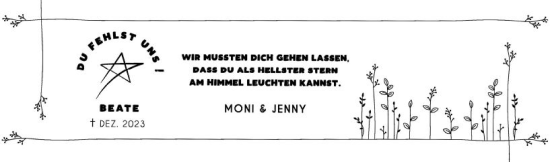 Traueranzeige von Beate Rothenbach von Odenwälder Echo